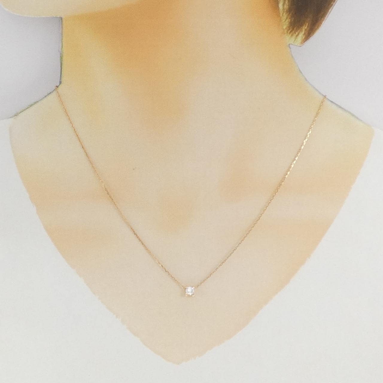 カルティエ Cドゥ カルティエ ネックレス 0.19CT D IF 3EXT