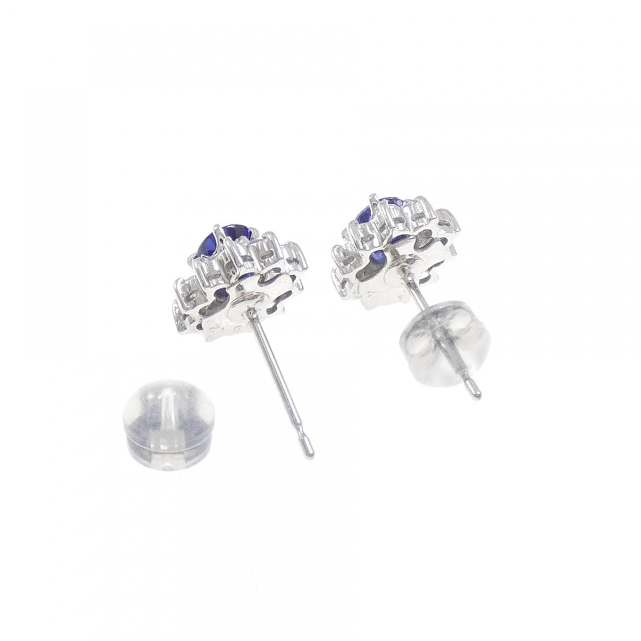 PT900 サファイヤ ピアス 0.78CT