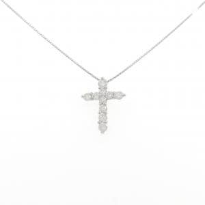 PT900/PT850 ダイヤモンド ネックレス 1.00CT