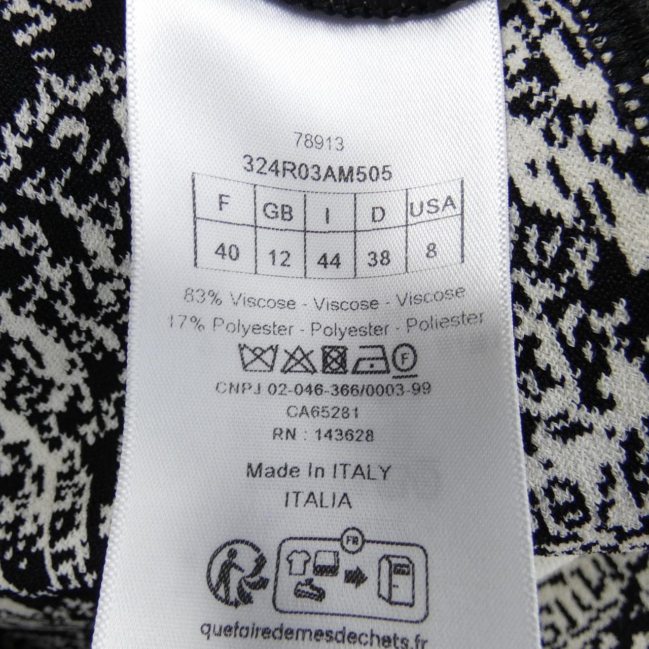 Christian DIOR CHRISTIAN DIOR PLAN DE PARIS 技術網眼 324R03AM505 連衣裙