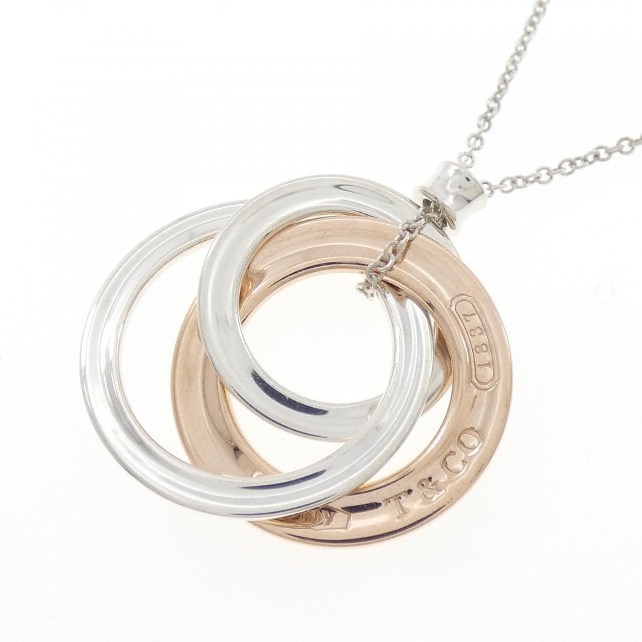 ティファニー 1837 インターロッキング サークル ネックレス