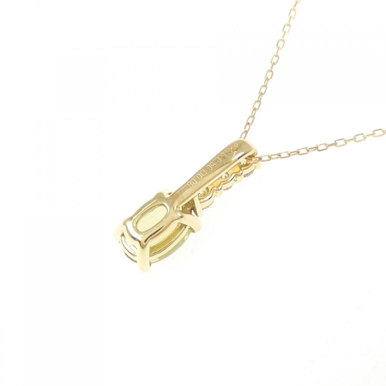 ジーエスティービー ガーネット ネックレス 0.50CT