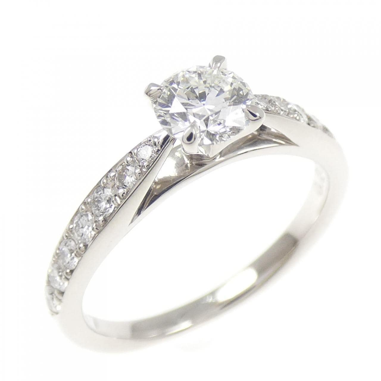 PT900 ダイヤモンド リング 0.377CT F VVS1 3EXT H&C