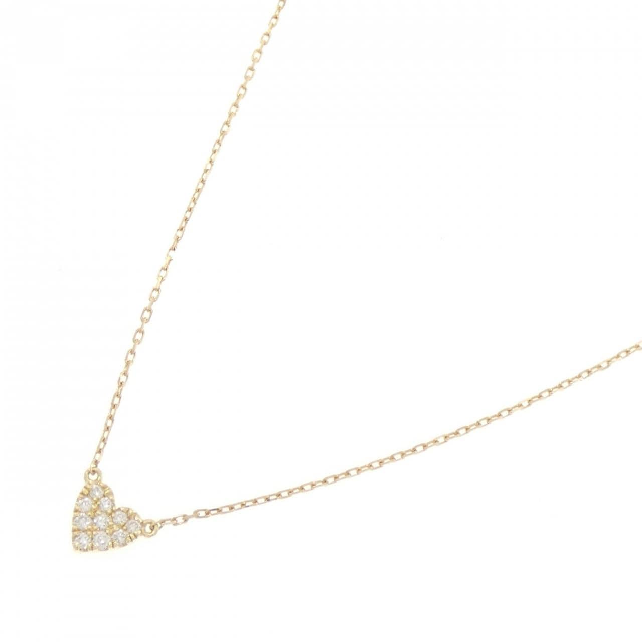 アーカー ハートパヴェ ネックレス 0.05CT