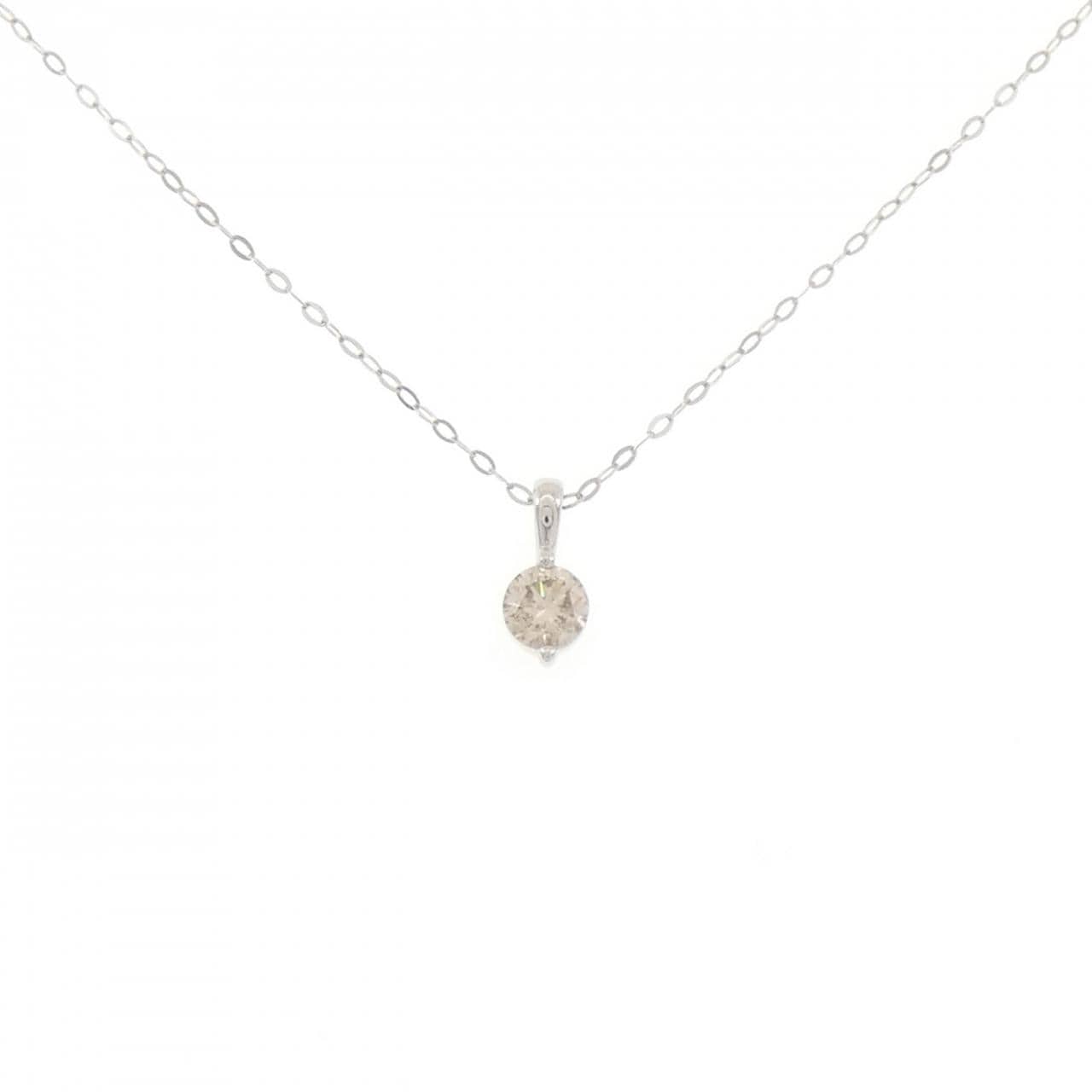 ジーエスティービー ダイヤモンド ネックレス 0.30CT