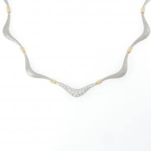 ミキモト ダイヤモンド ネックレス 0.71CT