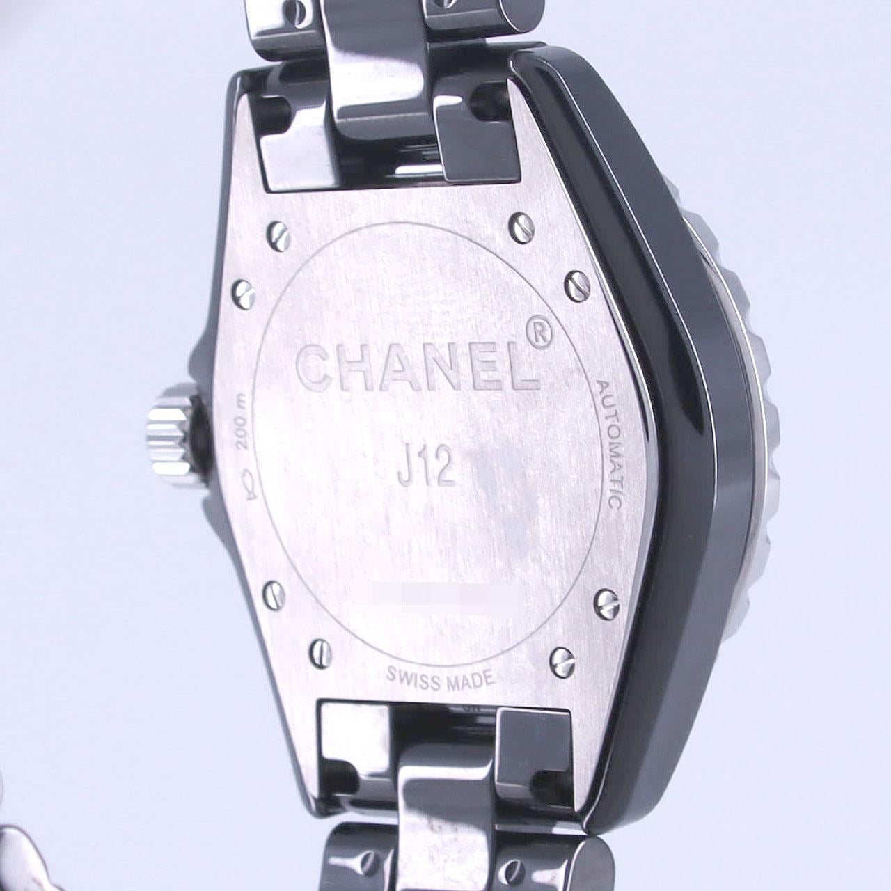 CHANEL J12 38mm 陶瓷・12P H1626 陶瓷自動上弦