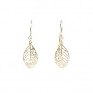 K14YG リーフ ピアス