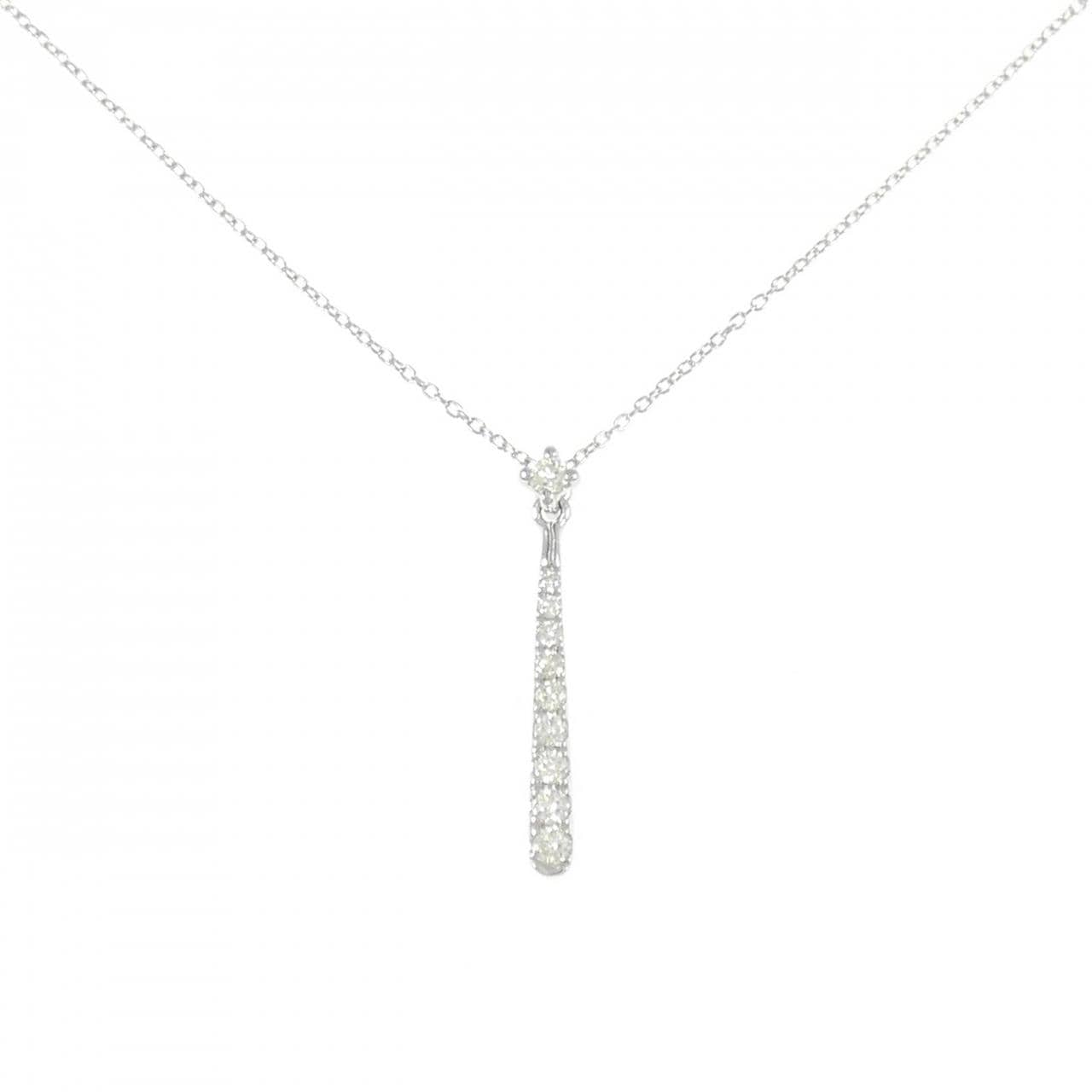 PT950/PT850 ダイヤモンド ネックレス 0.15CT