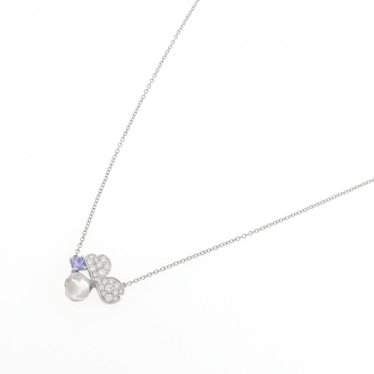 ティファニー ペーパーフラワー ネックレス