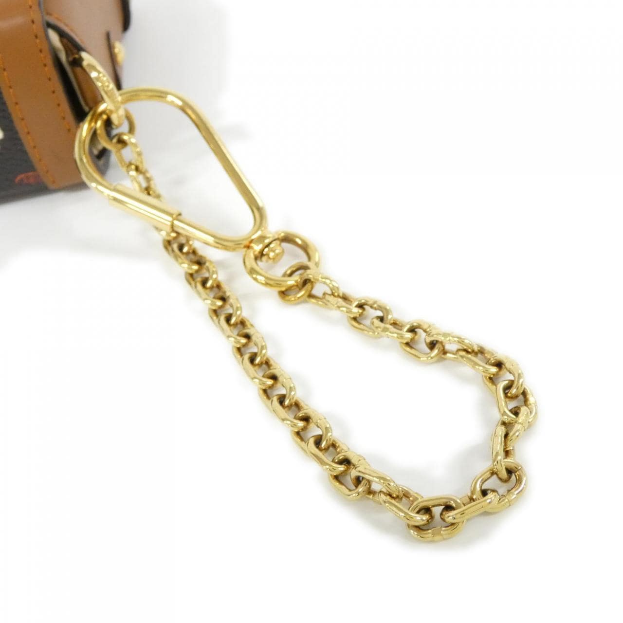 ルイヴィトン モノグラム(キャットグラム) エッセンシャル トランク M63892 キーリング