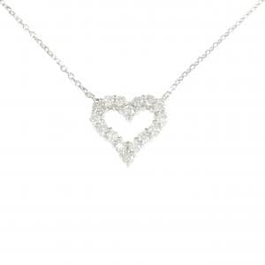 PT850 ハート ダイヤモンド ネックレス 0.50CT
