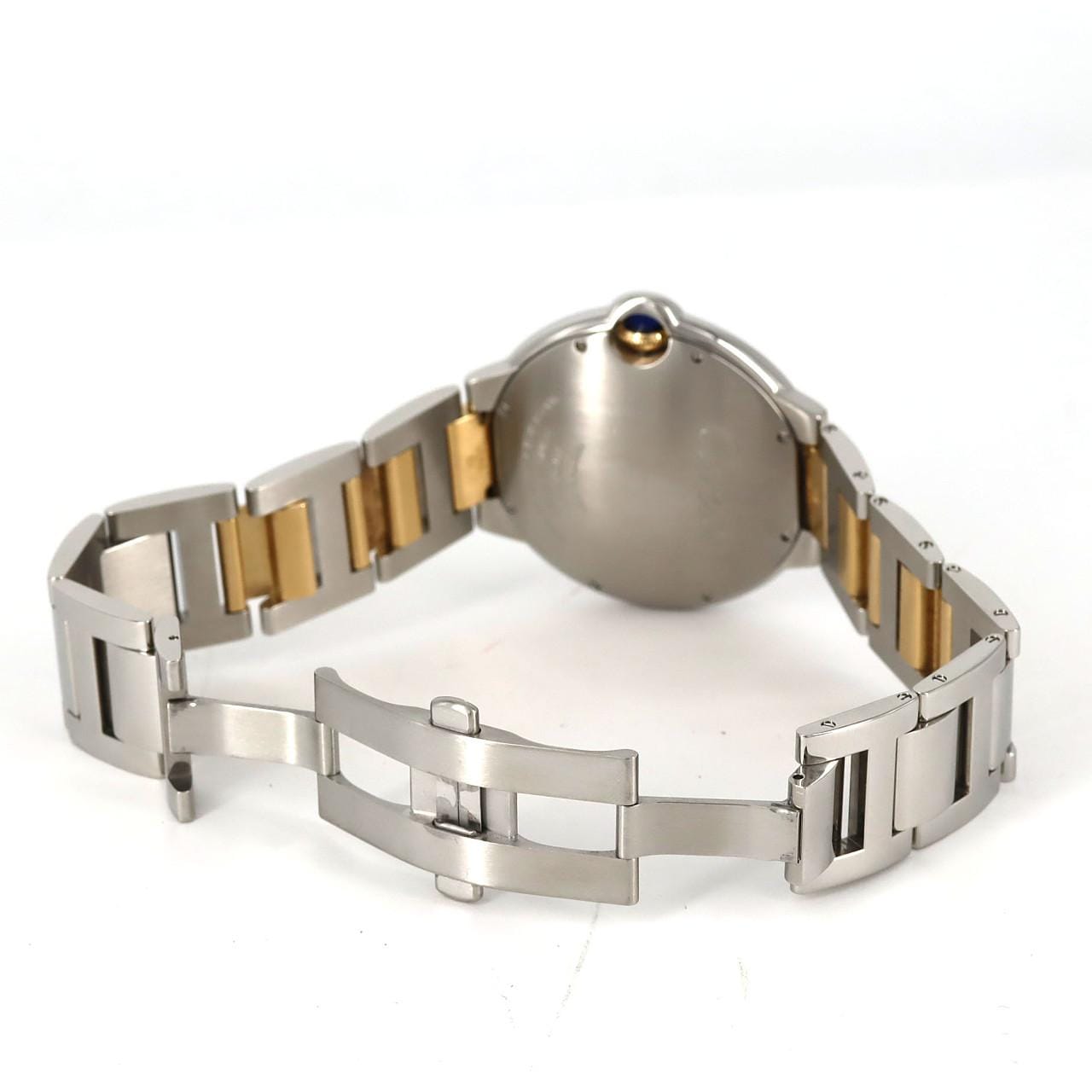 カルティエ バロンブルーLM コンビ W69009Z3 SSxYG 自動巻