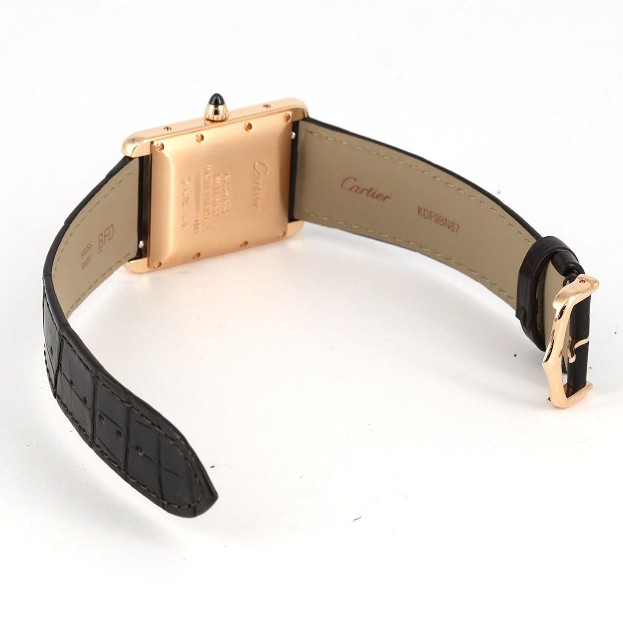 Cartier Tank Louis Cartier PG WGTA0346 PG/RG Automatic