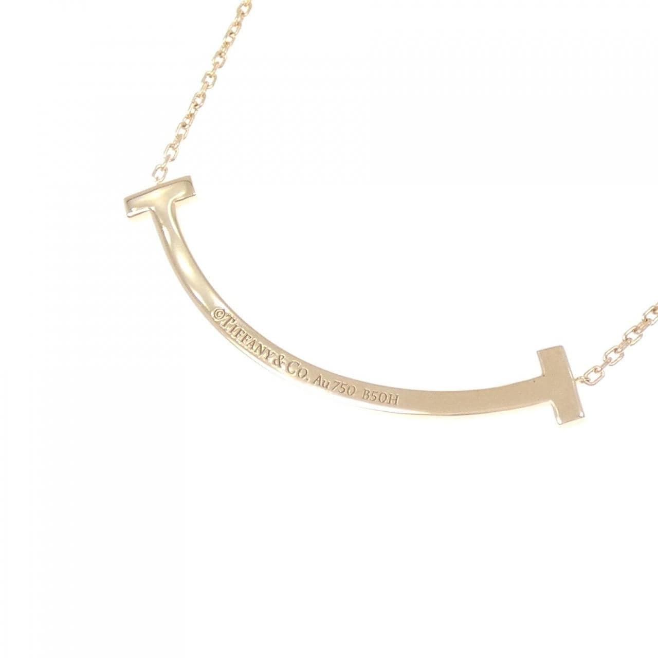 ティファニー Tスマイル ミディアム ネックレス