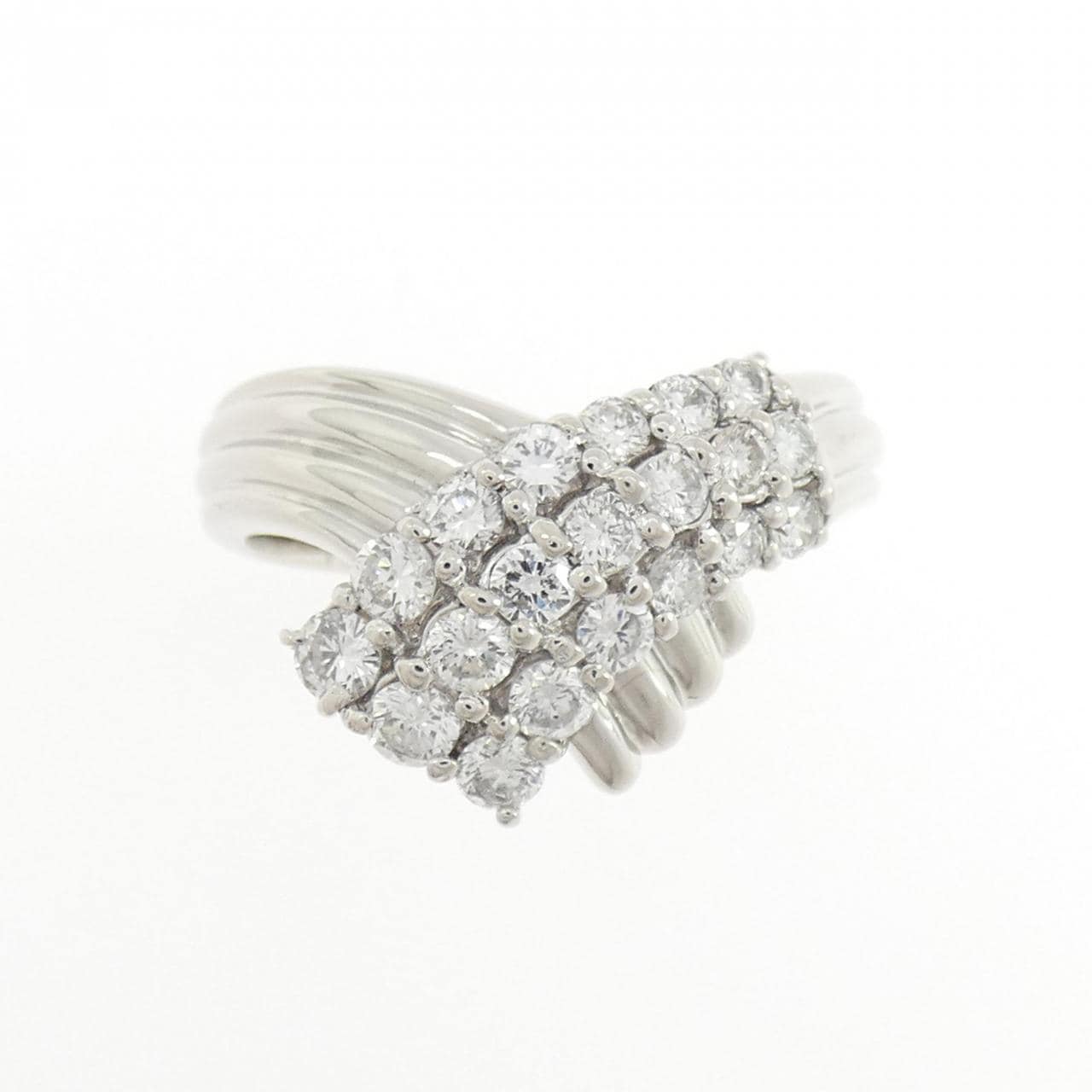 PT900 ダイヤモンド リング 0.73CT