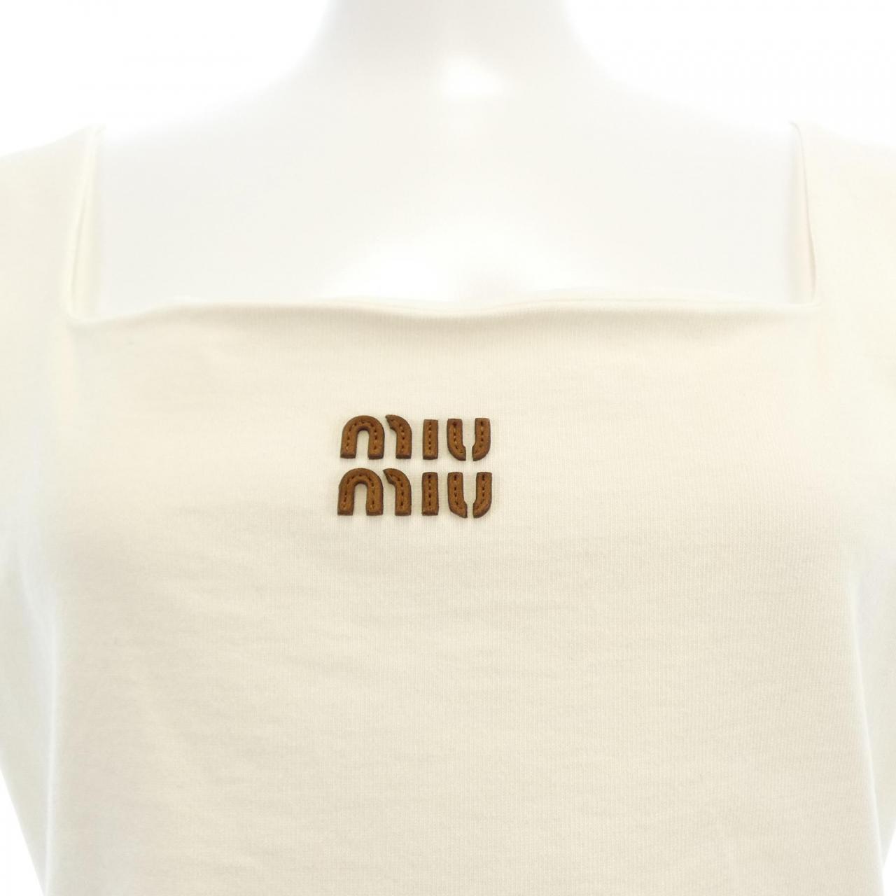 ミュウミュウ MIU MIU ジャージー ミニドレス MF6408 SOOO 1965 ワンピース