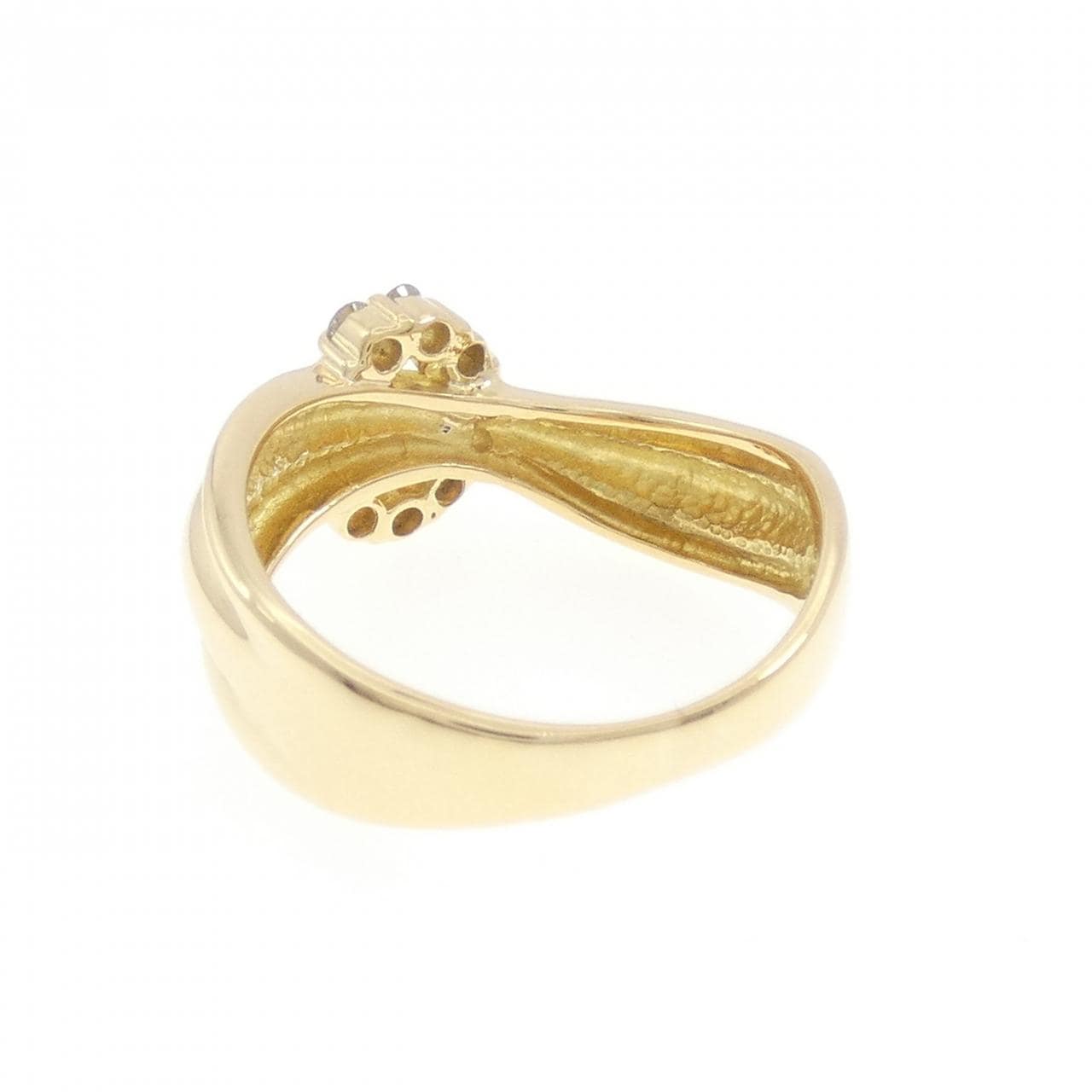 K18YG ダイヤモンド リング 0.20CT