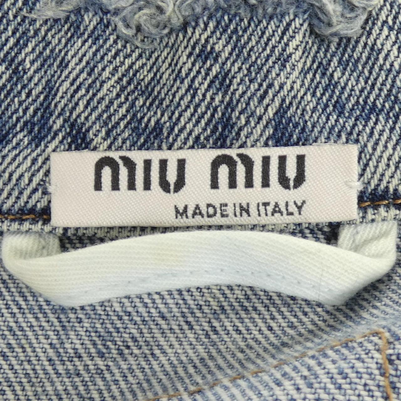 ミュウミュウ MIU MIU GWB060 1S90 デニムジャケット
