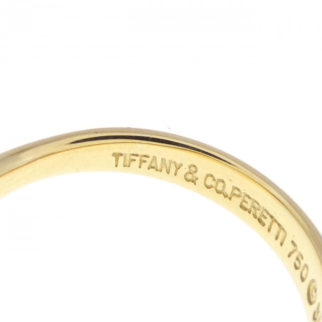 TIFFANY 750 黃金戒指