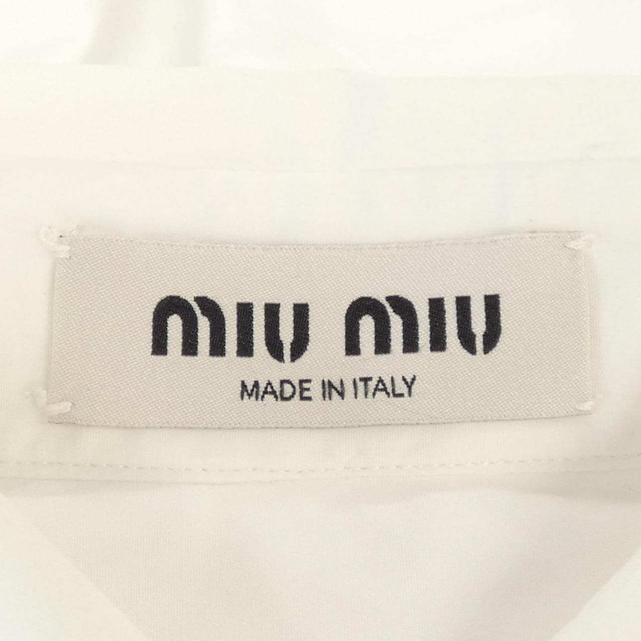 ミュウミュウ MIU MIU ポプリン シャツ MK1694 10RG シャツ