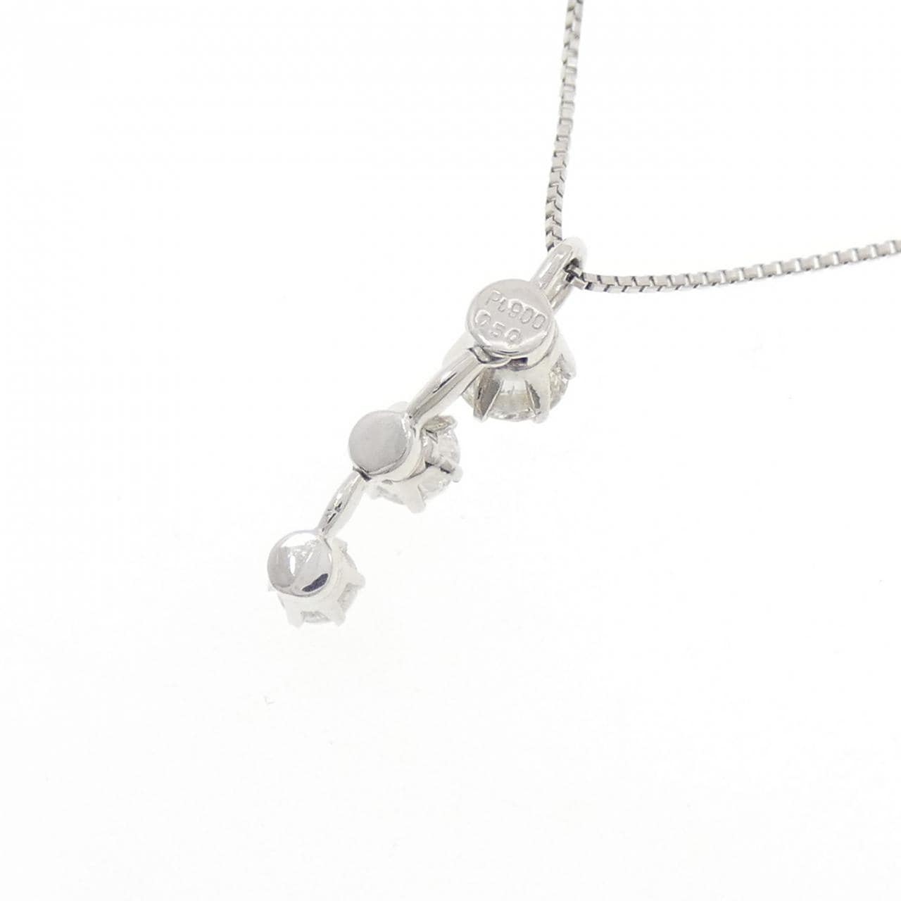 PT900/PT850 ダイヤモンド ネックレス 0.50CT