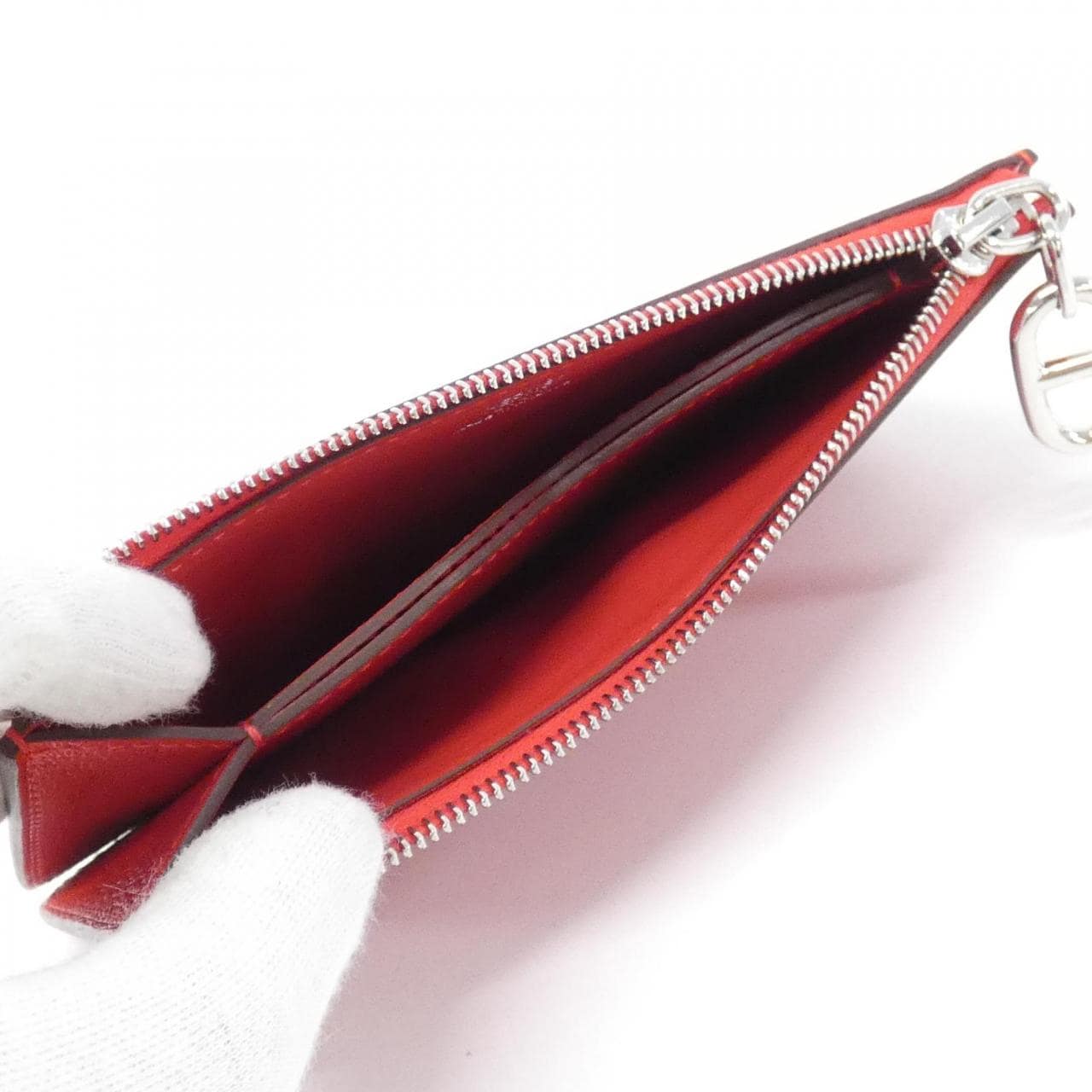 エルメス ジップエンゴー シェーヌ ダンクル 086311CK カードケース