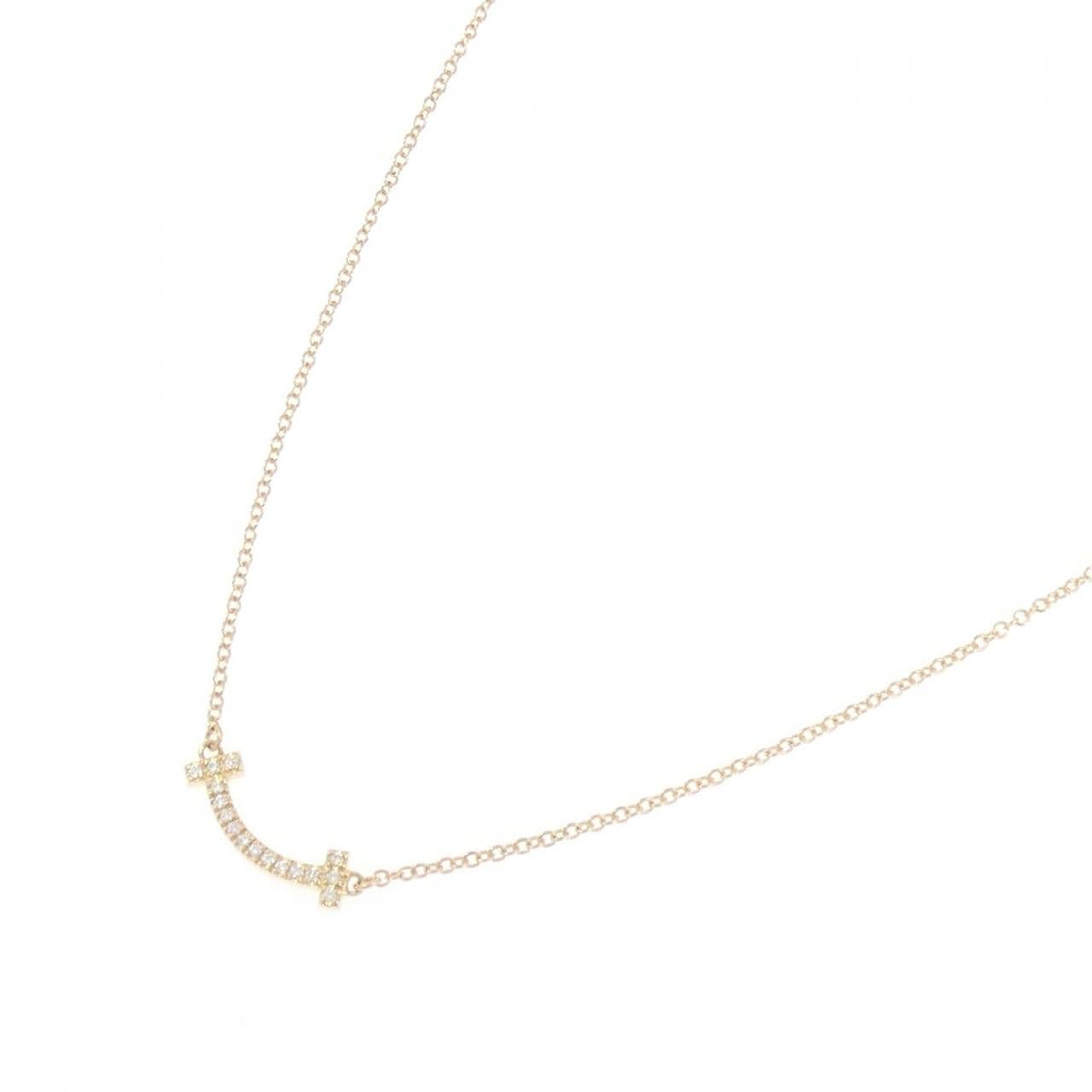 ティファニー Tスマイル ミニ ネックレス