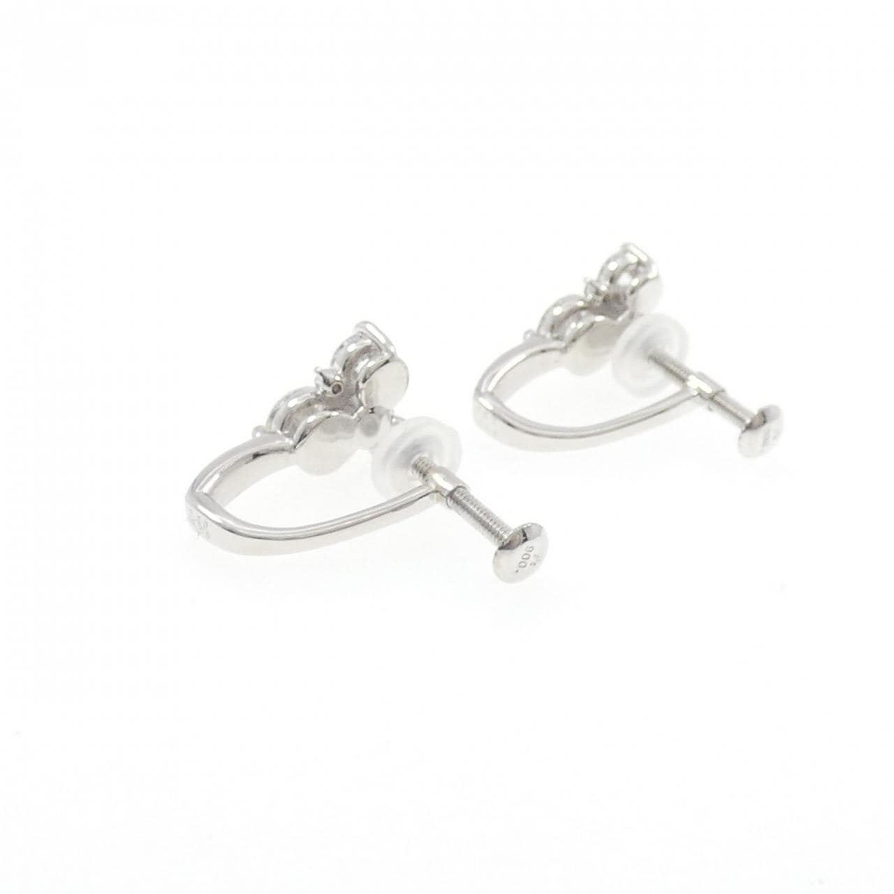 PT900 ダイヤモンド イヤリング 1.34CT