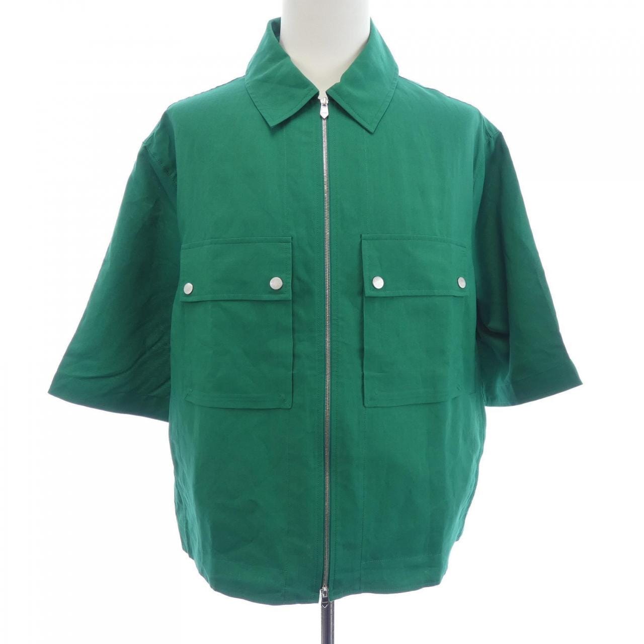 エルメス HERMES ショートスリーブオーバーシャツ 652300HZ S／Sシャツ