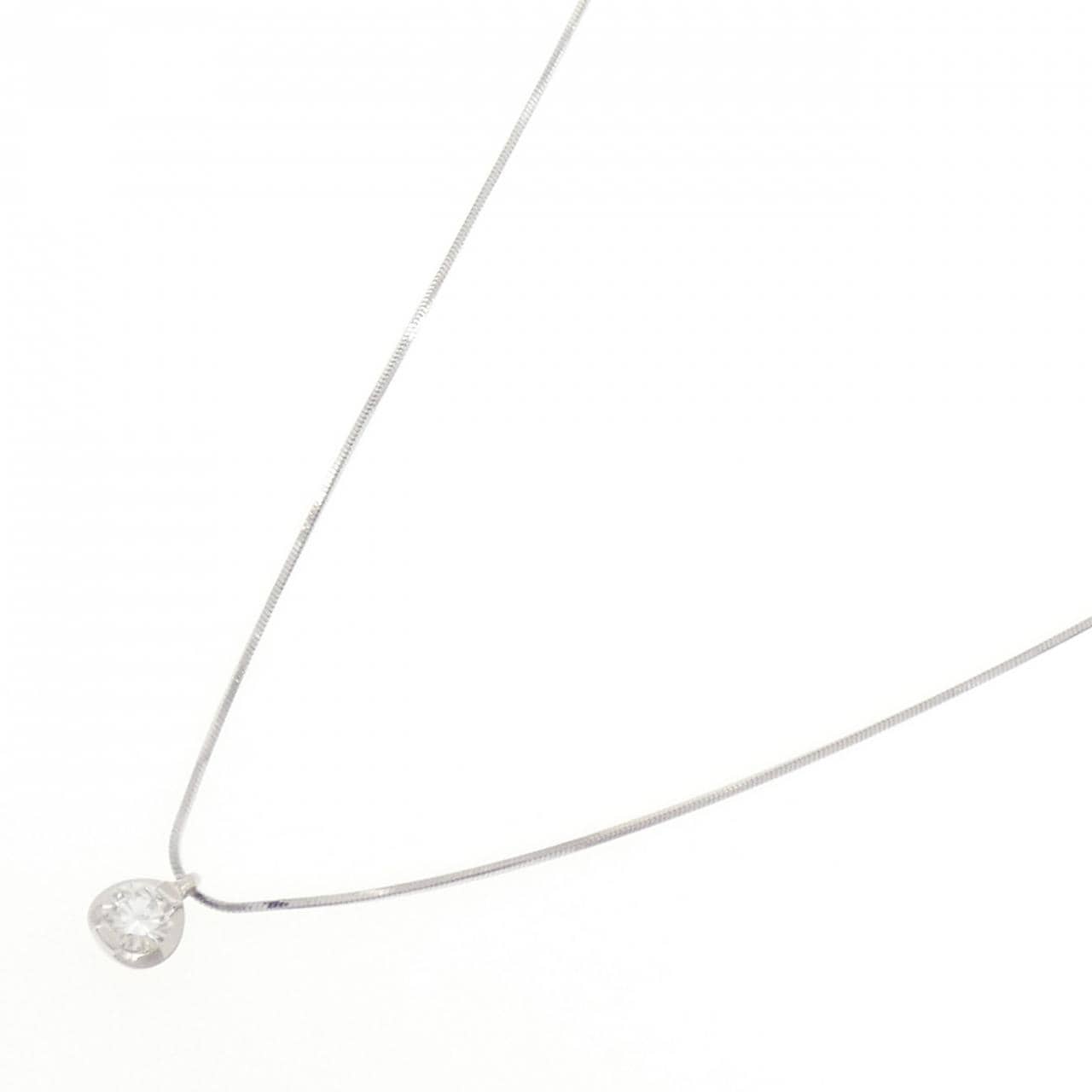 PT900/PT850 ダイヤモンド ネックレス 0.22CT