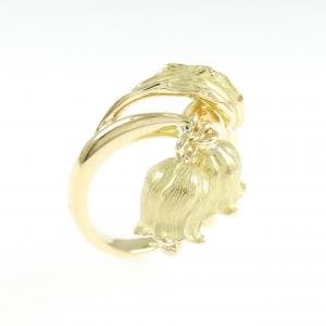 K18YG ダイヤモンド リング 0.02CT