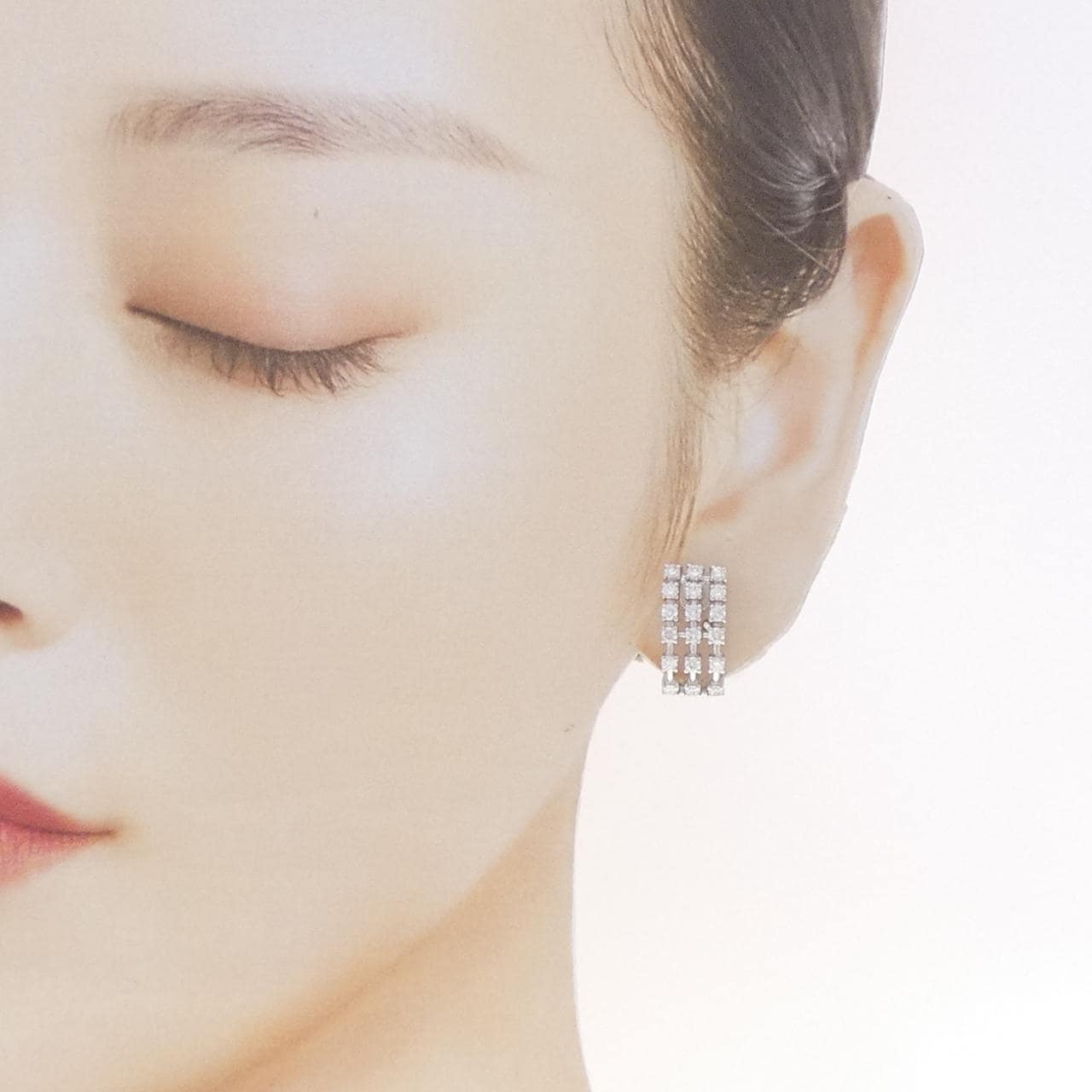 タサキ ダイヤモンド イヤリング 1.14CT