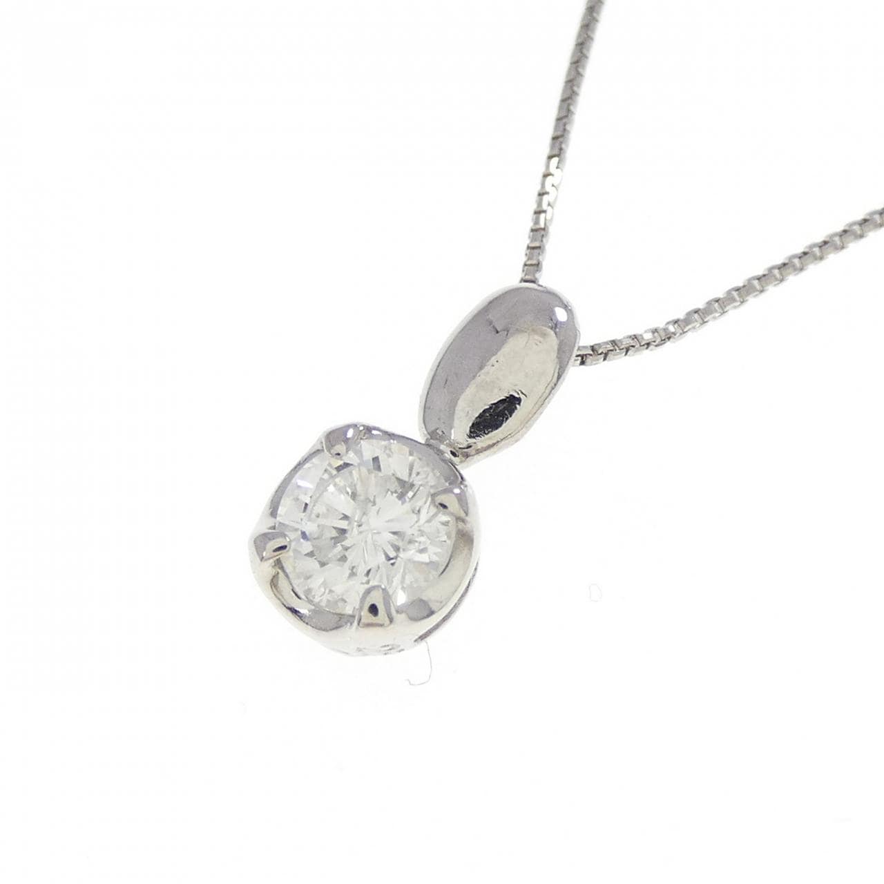 PT900/PT850 Diamond Necklace 0.25CT
