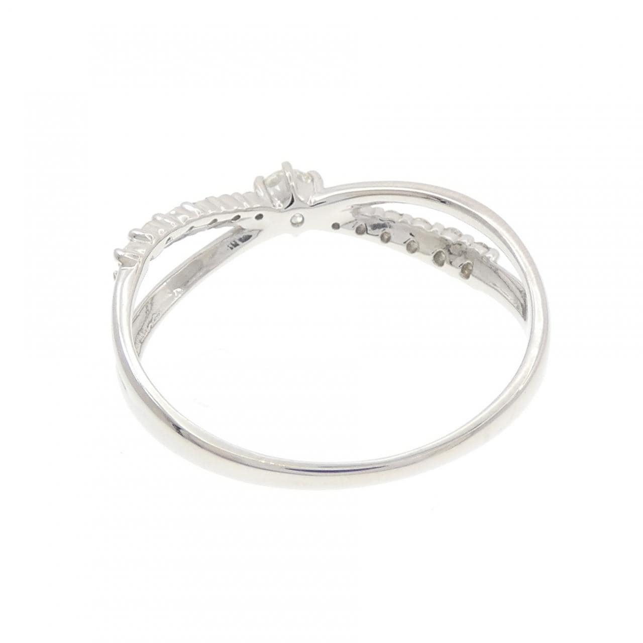 PT950 ダイヤモンド リング 0.22CT