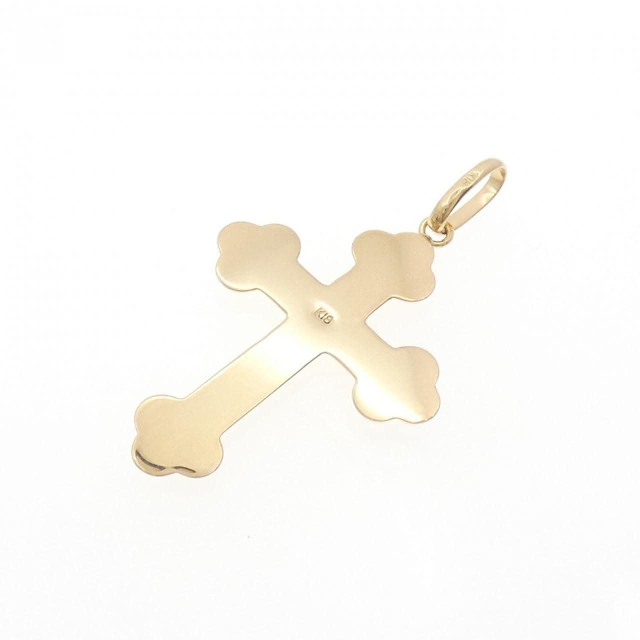 【新品】K18YG クロス ペンダント