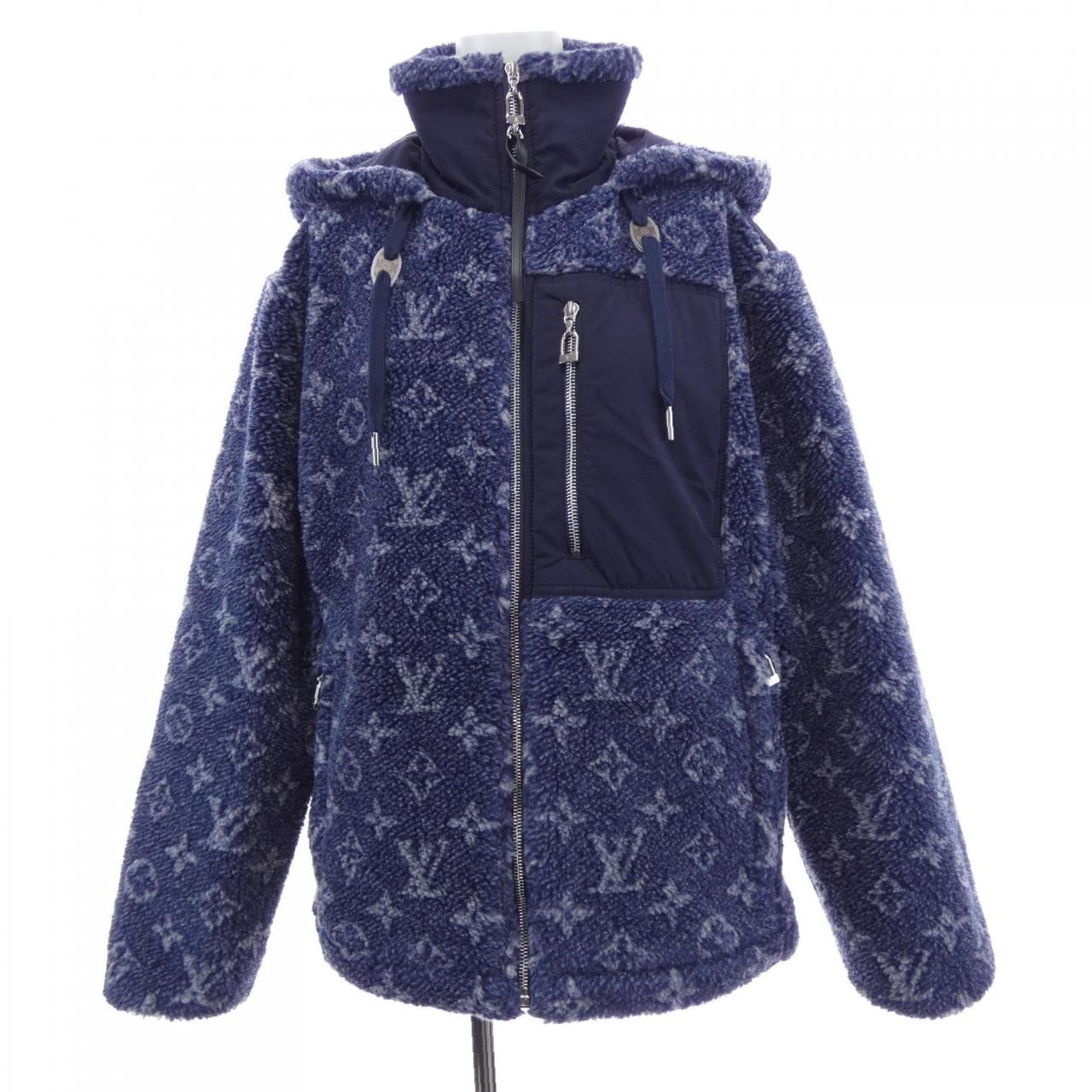ルイヴィトン LOUIS VUITTON デニムエフェクト モノグラムフリースジャケット FUJA42YII ジャケット
