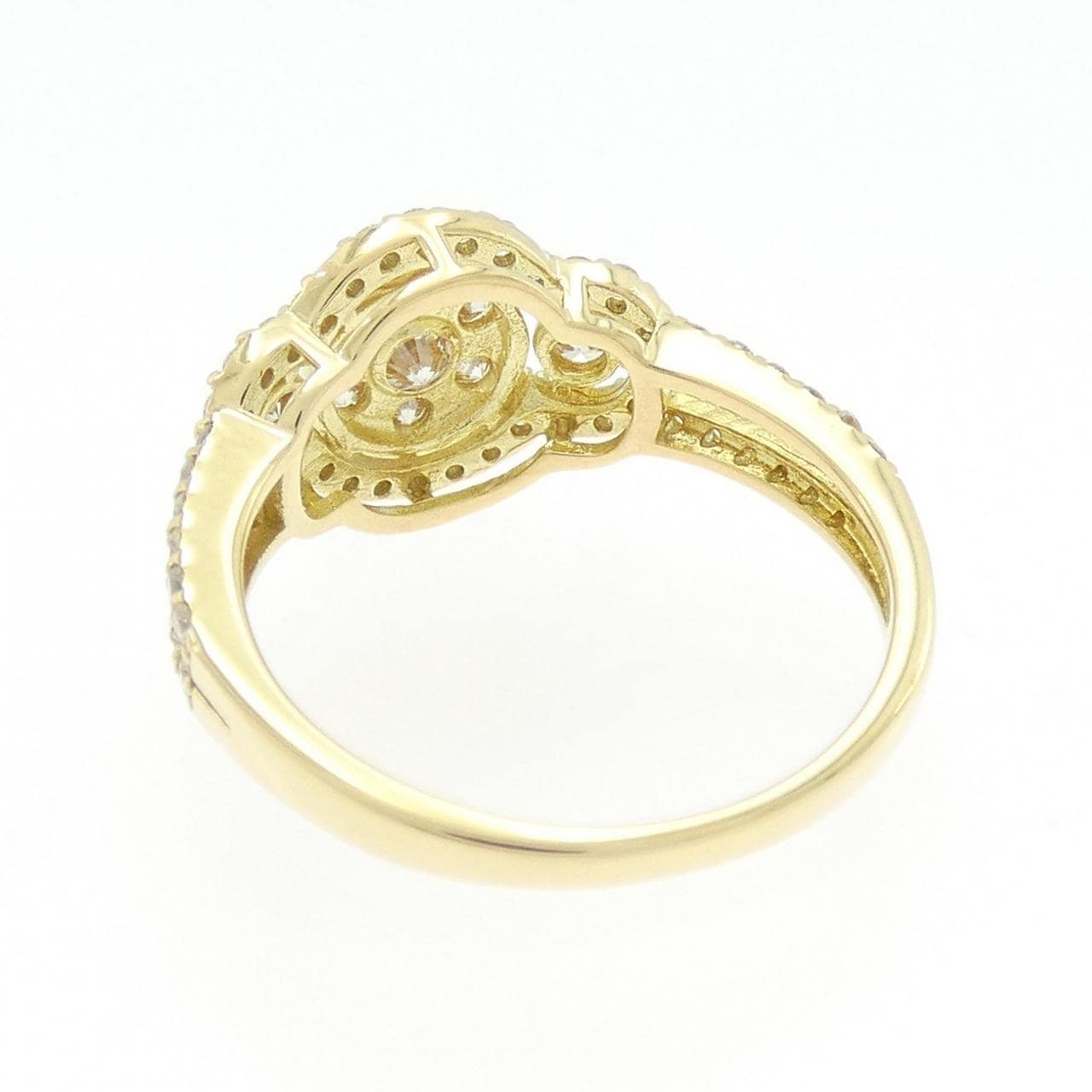 K18YG ダイヤモンド リング 0.80CT