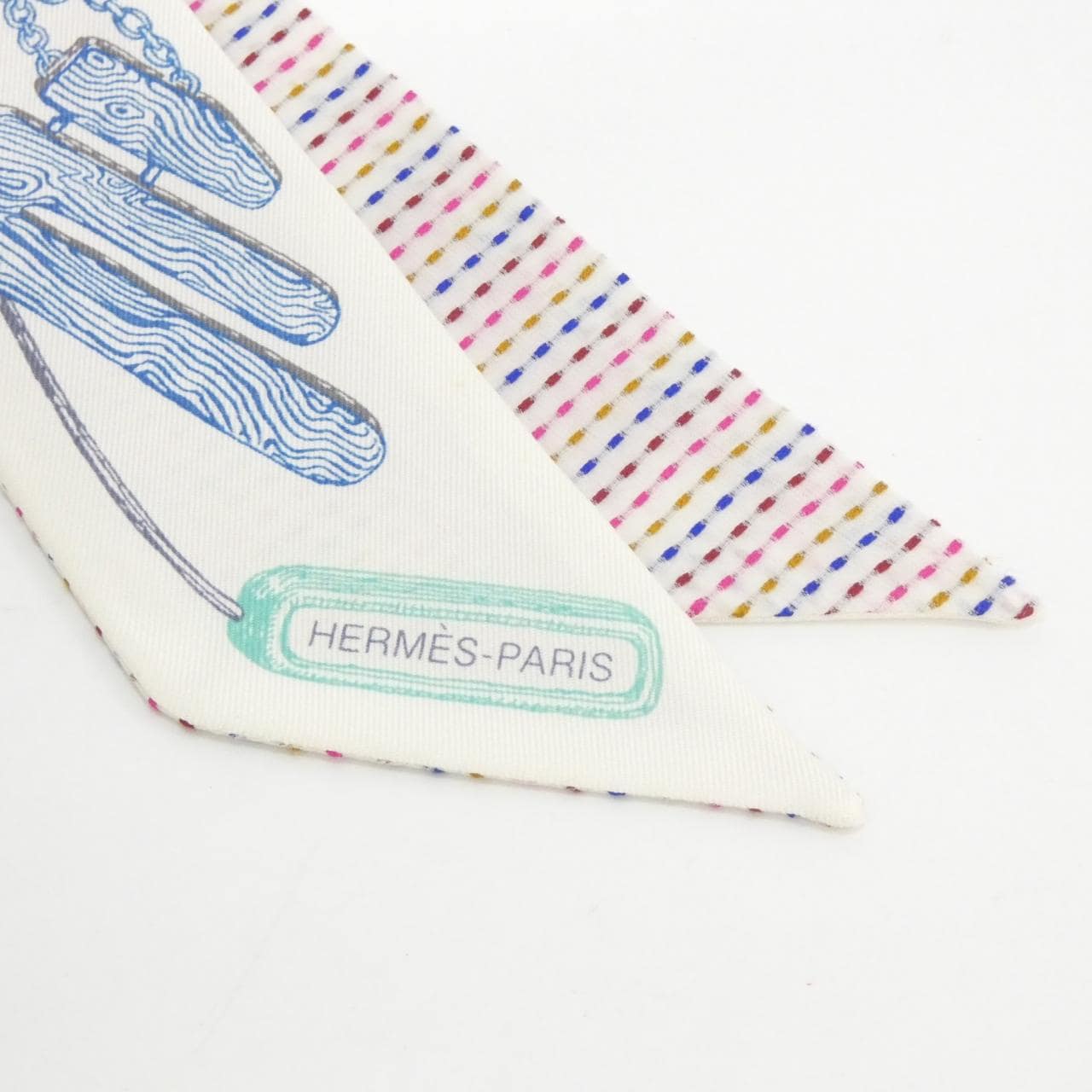 エルメス CHEVALOSCOPE NEON ツイリー 853954S スカーフ