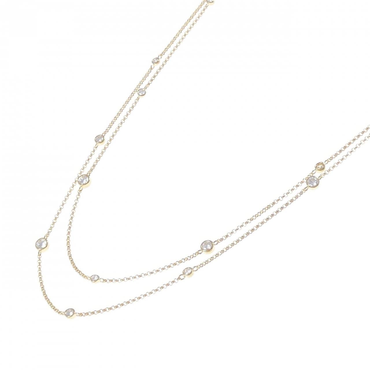 ミキモト ダイヤモンド ネックレス 1.01CT