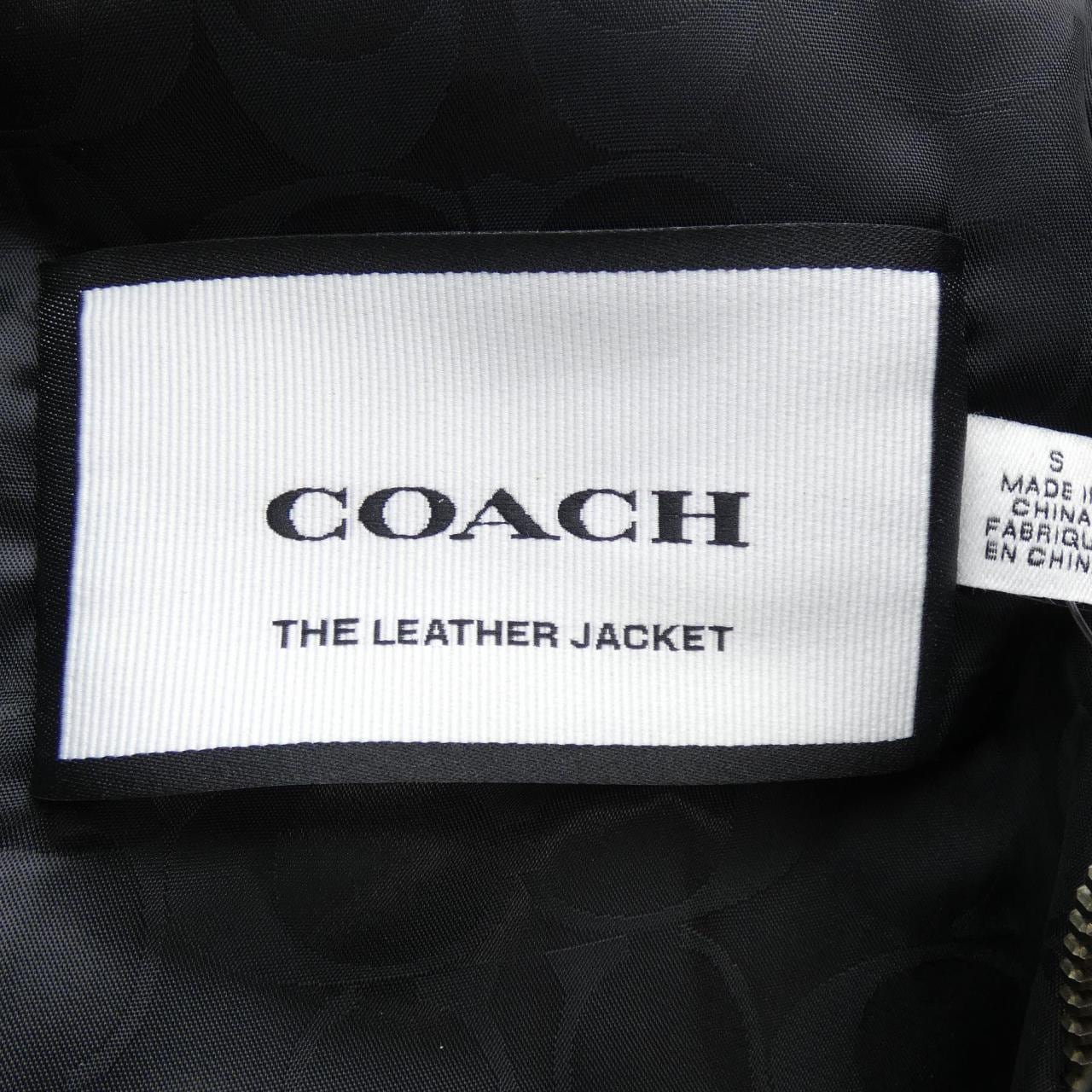 coach COACH leather jacket