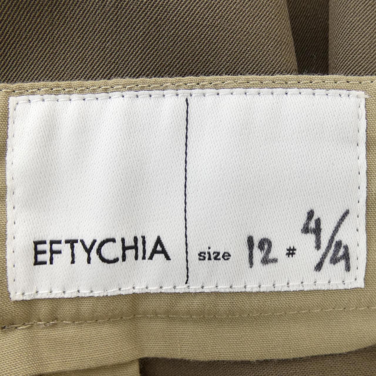 エフティシア EFTYCHIA パンツ