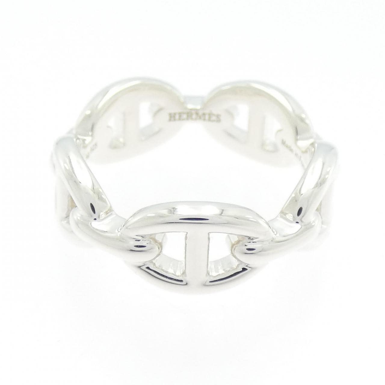 HERMES Chène d'Angle Anchenée Ring