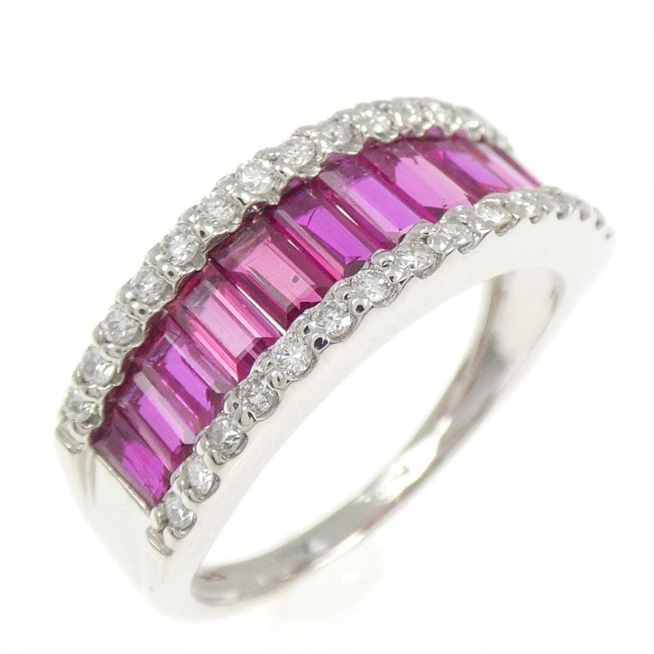 PT950 ルビー リング 1.51CT