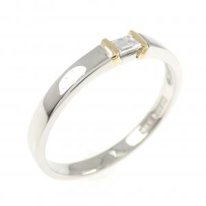PT900/K18YG ダイヤモンド リング 0.09CT