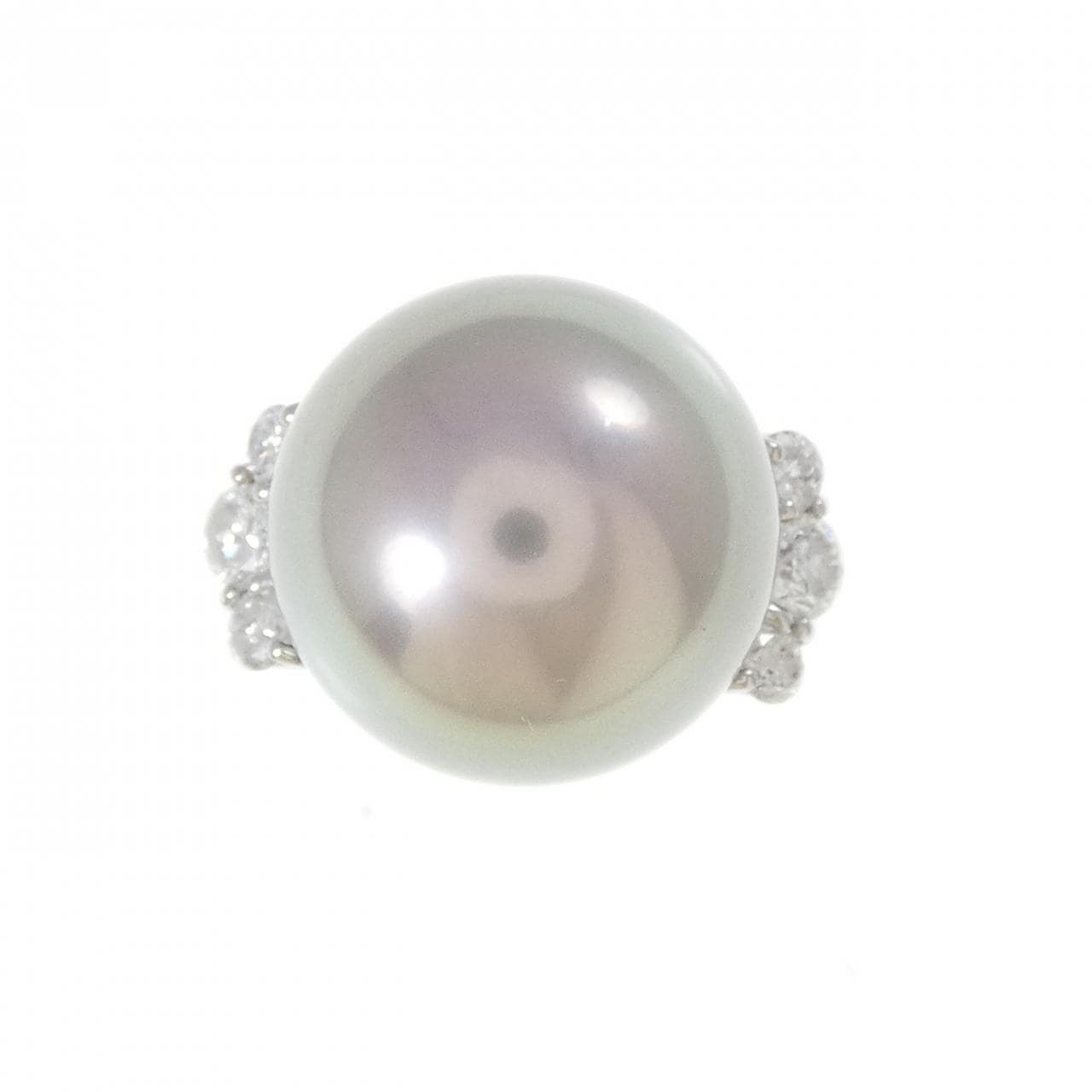 PT900 黒蝶パール リング 14.3mm