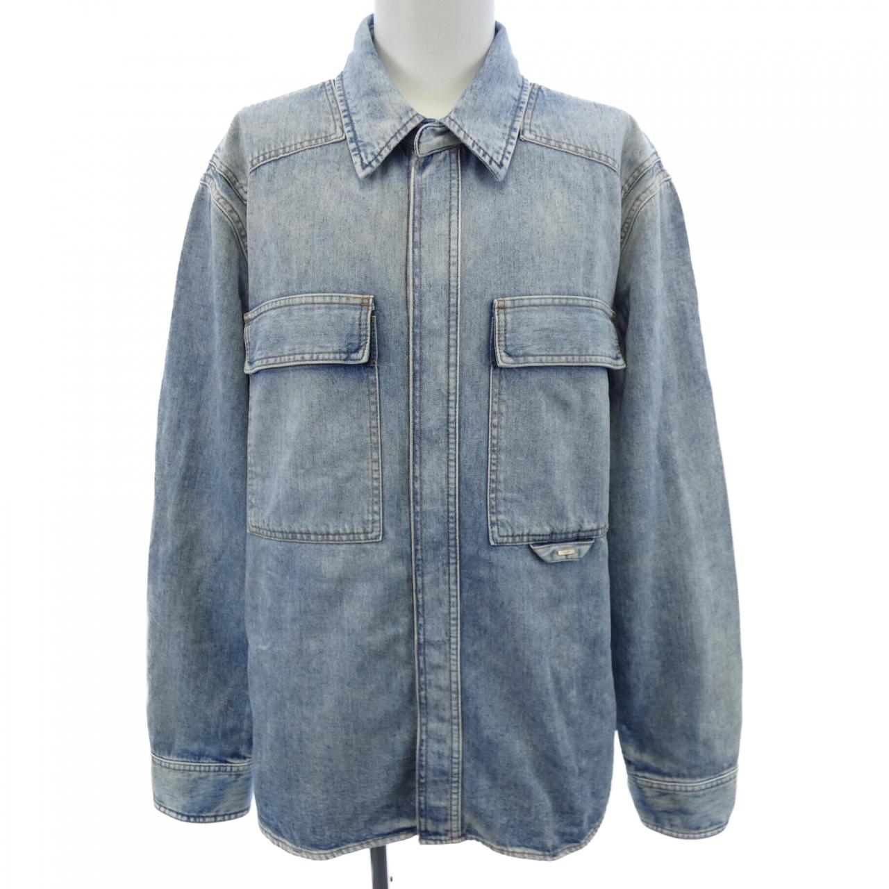 ルイヴィトン LOUIS VUITTON デニムオーバーシャツ HNS46WNT0 シャツ