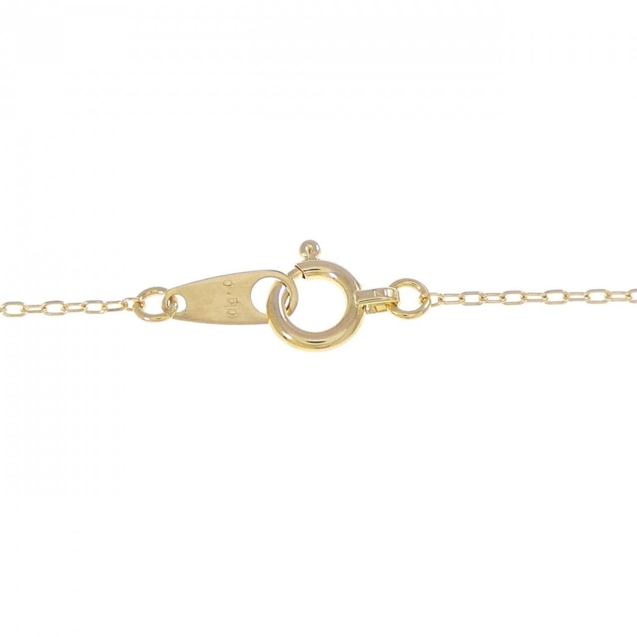 K18YG ダイヤモンド ネックレス 0.50CT