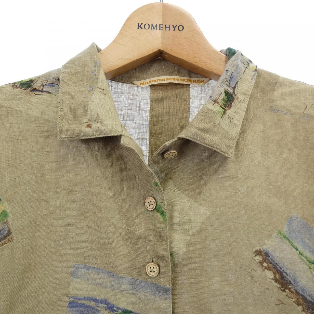 マドモアゼルノンノン MADEMOISELLE NONNON シャツ