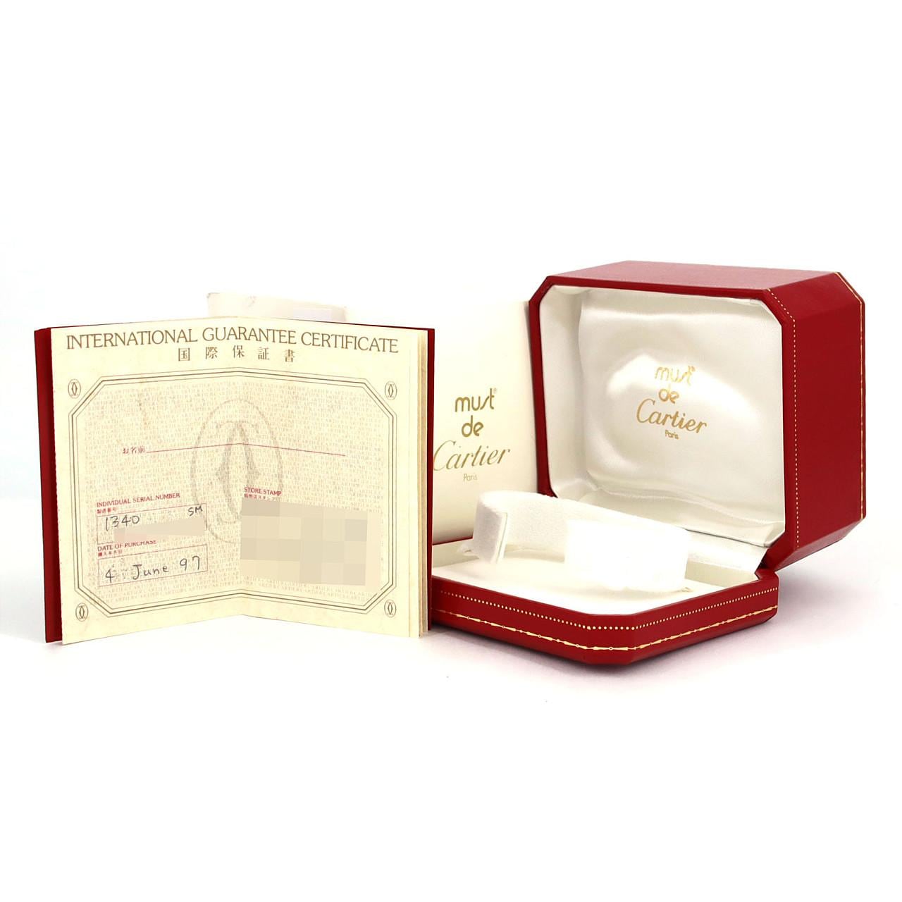 カルティエ マスト21SM コンビ W10075R6 SSxYG クォーツ